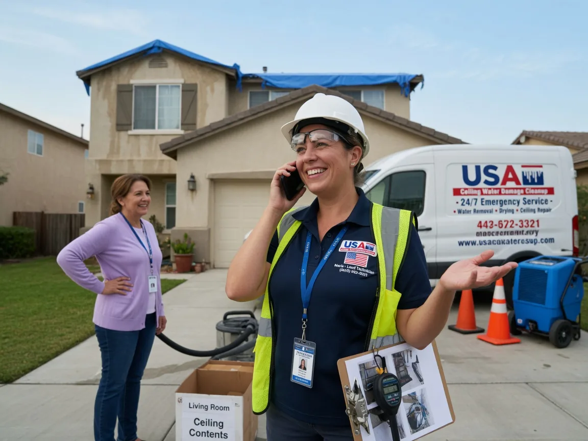 Ceiling Water Damage Restoration Houston, MN FAQs